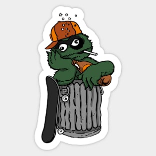 Trash guy Sticker